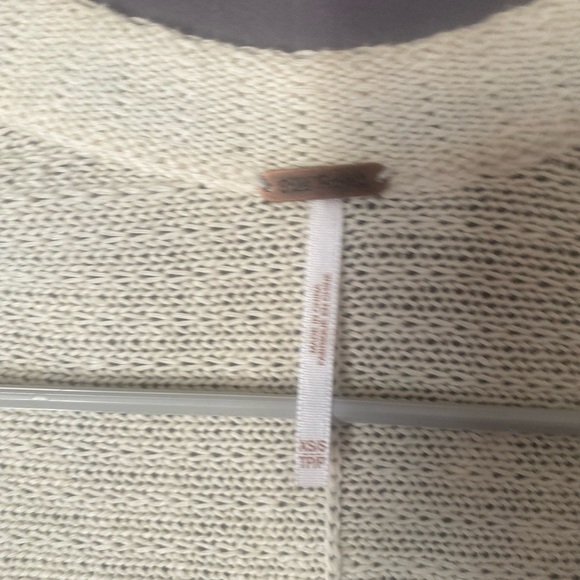 Free People Sleeveless Cardigan Vest XS/S oversized - Picture 5 of 8